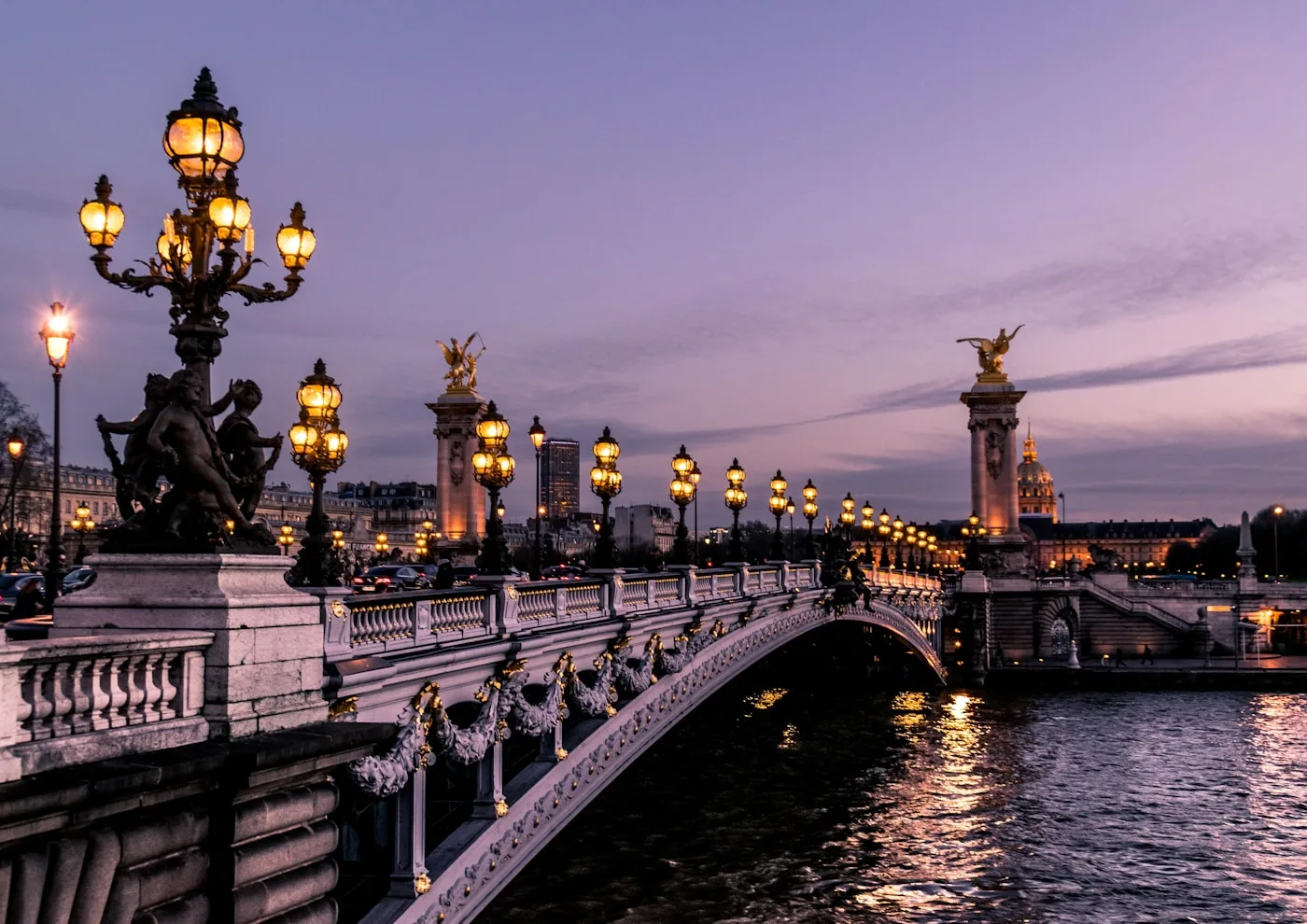 Pont Alexandre III à Paris